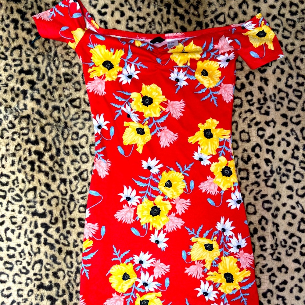 floral forever 21 dress